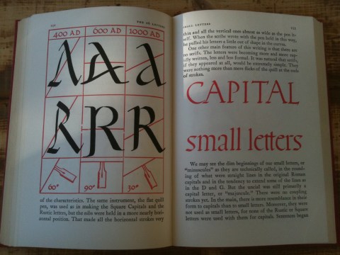 Redskapens innflytelse på bokstavenes utseende