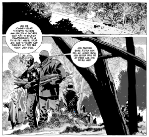 Utsnitt fra The Walking Dead bind 2