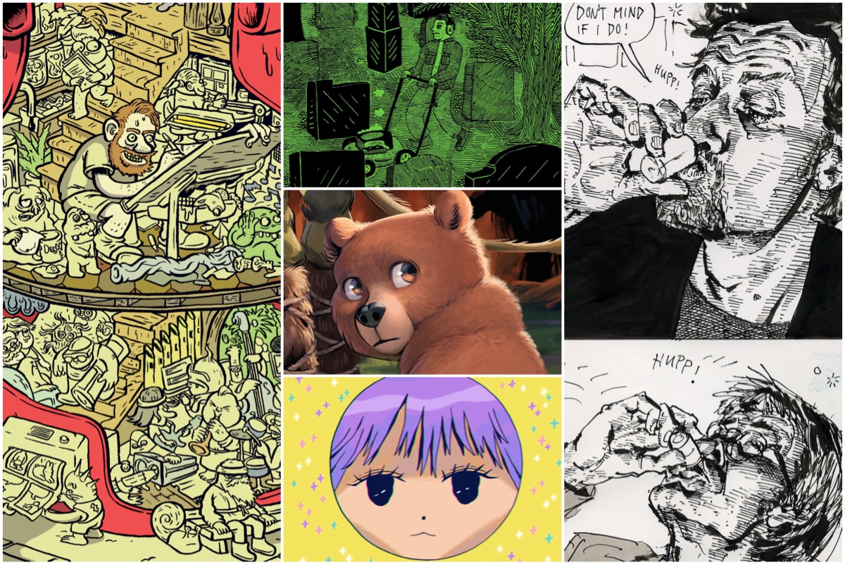 Aktuelle tegneserier i 2019 - kollasj fra Empirix.no